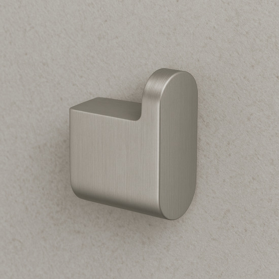 Stainless Steel Brushed Nickel Robe Hook Towel Holder Wall Mounted